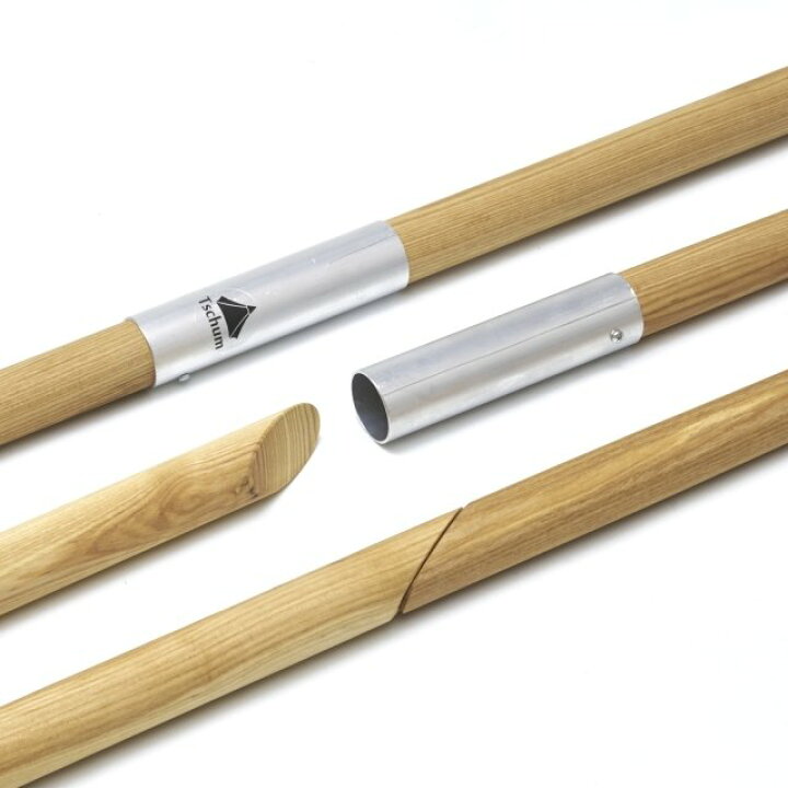 楽天市場】Tschum チャン 2P SOSWA用ウッドポール Detachable 