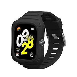 Xiaomi Redmi Watch 4�Ή� �����x���g - �t�B�b�g�l�X�g���b�J�[ �ϏՌ� �V���R���o���h ���F