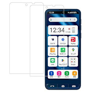 �K���X�t�B���� DIGNO BX2 A101KC �p (2��)�K���X�t�B���� ���{���Ɏq�f�ލ̗p �S�� �ی�t�B����