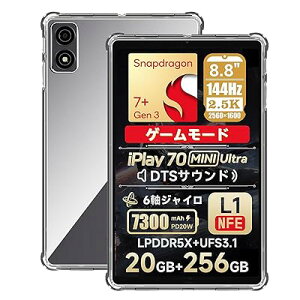 For ALLDOCUBE iPlay 70 Mini Ultra �P�[�X �N���A �^�u���b�g 8.8�C���` TPU�f�� �ϏՌ� �Ռ��z�� �S�ʕ�