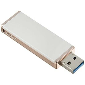 BUFFALO 女性向け キャップレスデザイン USB3.0用 USBメモリー 32GB ロイヤルホワイト RUF3-JW32G-RW