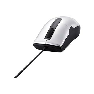 BUFFALO �L��BlueLED�}�E�X �É�/3�{�^��/S�T�C�Y �z���C�g BSMBU26SSWH