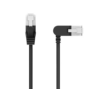 LAN�P�[�u�� CAT6A 5m �ܐ܂�h�~�R�l�N�^ �X�^���_�[�h �u���b�N LD-GPA/BK5