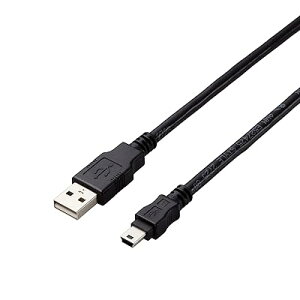 USB2.0�P�[�u�� (USB-A�I�X - USB Mini-B�I�X) 5m 480Mbps�Ή� EU RoHS�w�ߏ��� USB���K �T�r�ɋ��������b