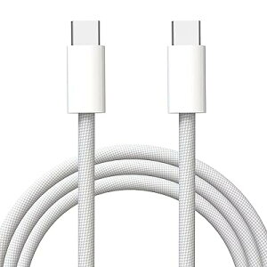 240W USB C �P�[�u�� 2m PD�Ή� ���}���[�d �����f�[�^�]�� ���ϋv�i�C���� �f���h�~ iPhone16/15/MacB