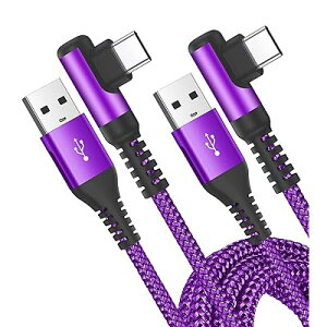 USB C �P�[�u�� L�� �y6M/2�{�Z�b�g�z �^�C�vc �}���[�d QuickCharge3.0�Ή� USB Type C �P�[�u�� iPhone 17