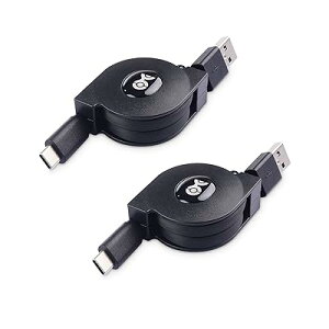 USB Type C�P�[�u�� 1m ������莮 USB A C �[�d�P�[�u�� ���o�� 3A �}���[�d 2�{�Z�b�g �������[