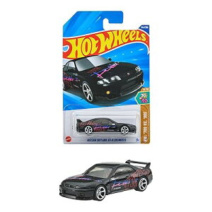 �z�b�g�E�B�[��(Hot Wheels) �x�[�V�b�N�J�[ ���Y �X�J�C���C�� GT-R (BCNR33) ��蕨�������� �~�j
