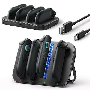 Switch 2 �W���C�R���p �[�d�X�^���h�b�X�C�b�`2 �Ή� 4�䓯���[�d�b�}�O�l�b�g���R�l�N�^�b��