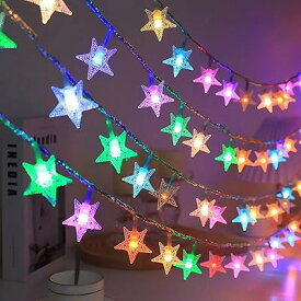クリスマス ライト led ツリー ライト イルミネーション ライト 点滅 電池式 クリスマス イル