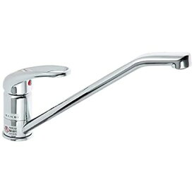 シングルワンホール混合栓 キッチン用 泡沫吐水 取付けはボルト式 K87110JV-13