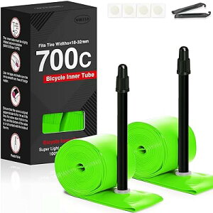2�{�Z�b�g TPU�`���[�u ���[�h�o�C�N 700C: ���y�� 700×18-32C �C���i�[�`���[�u 35g �����o���u��