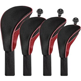ゴルフヘッドカバー ゴルフクラブヘッドカバー 単品/3点/4点/5点セット 軽量 防塵 耐摩耗 ヘ
