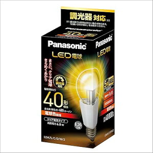 LED�d�� E26���� �d��40�`���� �d���F����(6.8W) ��ʓd���E�N���A�^�C�v ������Ή� LDA7LCDW2