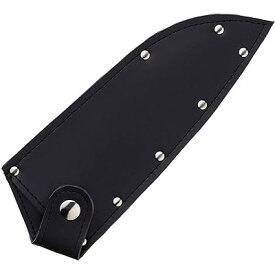 【.co.jp】 包丁ケース 持ち運び ブラック 【日本製】 包丁カバー ボタン留め 刀身15～16.8cm 包