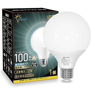 LED�d�� E26���� �{�[���d�� 100W���� �d���F ���a95mm �S�����^�C�v ���^���Ή� �����s�� PSE