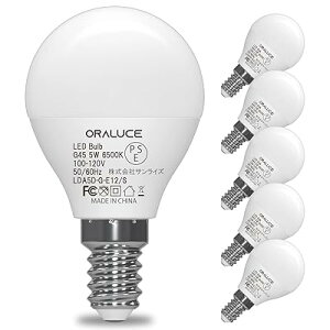 LED�d�� E12 ���� 40W���� �����F 6500k 5W 450lm 220�x�L�z�� �����F ���^�d�� �����Ή� �����s