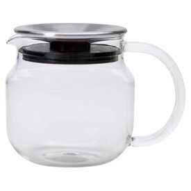 ワンタッチティーポット 450ml ステンレス 8684