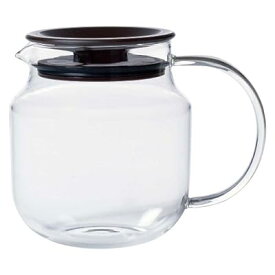 ワンタッチティーポット 620ml ブラウン 8685