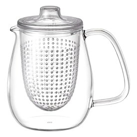 UNITEA ティーポット 680ml プラスチック 食洗機対応 耐熱ガラス 22910