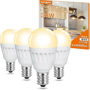 �~�j�N���v�g���^ LED�d�� E17���� 60W�`���� 900lm �d���F 240°�L�z�� 2700K �����Ή� �ȃG�l e