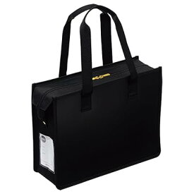 サクラクレパス ノータム オフィストートバッグ J ファスナー付 ブラック UNT-A4JC#49