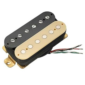 50mm ギターギターハムバッカーネック用ハムバッカーピックアップ、ゼブラ