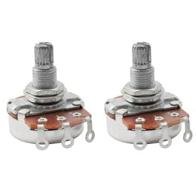 18mm ミリサイズ ギターポット 500kΩ Bカーブ(2個入)