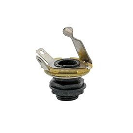 Basic 6.35mm モノラルジャック フォンジャック ストラト テレキャスターエレキギター/ベース用