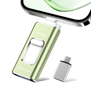 �y�A�v���s�v�zUSB�������[512GB 4in1 phone�Ή�usb����������USB 3.0 �t���b�V�������� type-c USB ��