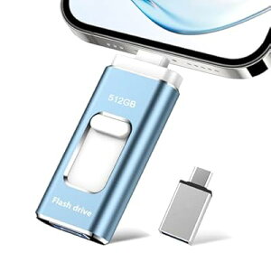 �y�A�v���s�v�zUSB�������[512GB 4in1 phone�Ή�usb����������USB 3.0 �t���b�V�������� type-c USB ��