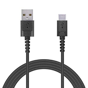 USB TYPE C �P�[�u�� (USB A-USB C) �f���ɋ������ϋv���f�� USB2.0 ���K�i 2.0m �u���b�N MPA-ACS20NBK