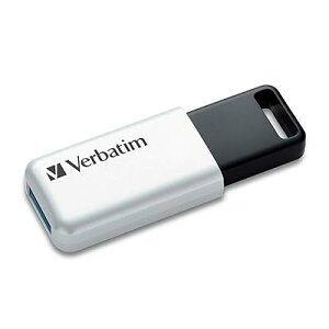 �o�[�x�C�^�� USB������ 128GB USB3.1(Gen1) �X���C�h�� �X�g���b�v�z�[���t�� �z���C�g USBSLM128GWV1
