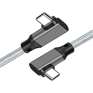 USB 3.2 Type C �P�[�u�� L�� (1.5m, �O���[) �y20Gbps�]��/PD3.0/QC3.0�Ή� 100w�}���[�d /4K@60Hz�f���o��/