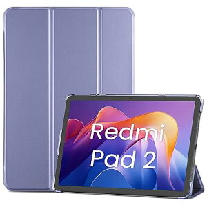 Xiaomi Redmi Pad 2 11�C���` (2025���f��) �p �O�܃X�^���h�^�u���b�g�P�[�X �S�ʕی�J�o�[ -��