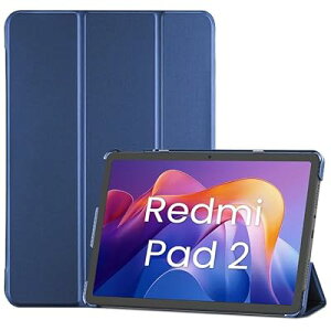 Xiaomi Redmi Pad 2 11�C���` (2025���f��) �p �O�܃X�^���h�^�u���b�g�P�[�X �S�ʕی�J�o�[ -��