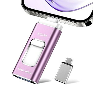 �y�A�v���s�v�zUSB�������[512GB 4in1 phone�Ή�usb����������USB 3.0 �t���b�V�������� type-c USB ��