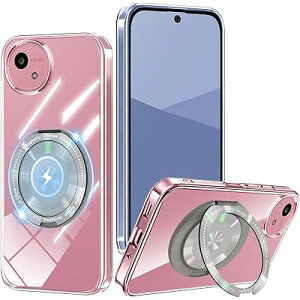 Xiaomi 15T �P�[�X �N���A �����O 360°��]�X�^���h�@�\ xiaomi15t �X�}�z�P�[�X �ϏՌ� �V���I�~ 15