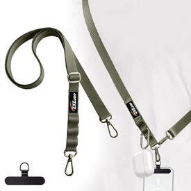スマホショルダー 斜めがけ首掛け肩掛け 携帯ストラップスマホストラップ 長い 160cm 幅 2cm