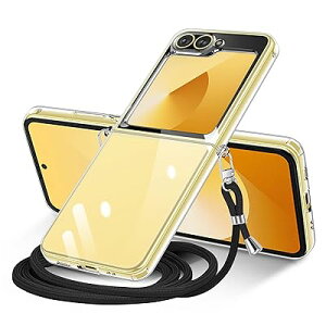 For Galaxy Z Flip 6 / Z Flip7 fe �P�[�X �N���A �V�����_�[ galaxy zflip6 / zflip7fe �X�}�z�P�[�X �M�����N