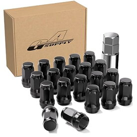 ホイールロックナット M12xP1.5 高さ33mm テーパー座60° ラッグナット 外七角 19HEX/21HEXソケット