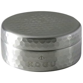 KOGU 茶考具 保存容器 茶筒 抹茶缶 【日本製】 食洗機対応 ステンレス 内ふた付き 鮮度を保つ