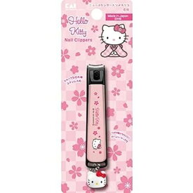 貝印 キティ 和風 ニュースタンダード S 花桜 カーブ刃 爪切り 日本製 KK2536