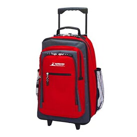 キャリーバッグ 600D 2-3泊対応 マチ幅拡張機能付 2wayリュックスタイル(33-48L) RD