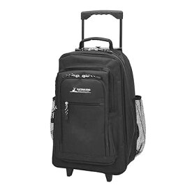キャリーバッグ 600D 2~3泊対応 マチ幅拡張機能付 2wayリュックスタイル(33~48L) BK
