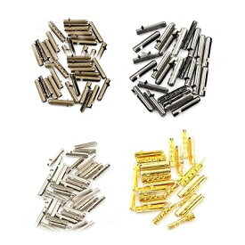 靴紐 シューレース 先端 金具 80個セット 靴ひも シューレース 留め具 パーツ くつ修理 パイ
