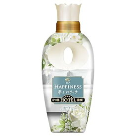 ハピネス 夢ふわタッチ 柔軟剤 ホワイトティー 本体 450mL