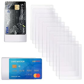 カード保護ケース カードケース 透明 カード 保護フィルム クレジットカード 保護 スリーブ