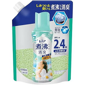 Lenor 超消臭 煮沸レベル消臭 抗菌ビーズ 部屋干し 花とおひさまの香り 詰め替え 1,040mL