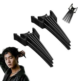 ヘアボリュームピンチャー 2個セット 前髪たちあげクリップ 根元ボリュームアップ センター